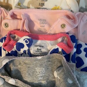 Bundle of FOUR baby one piece